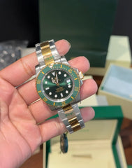 Submariner | Gold Two Tone | Green Bezel | Green Dial