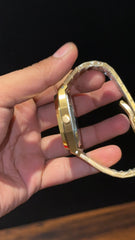 AP Auto | Gold Chain | Black Dial