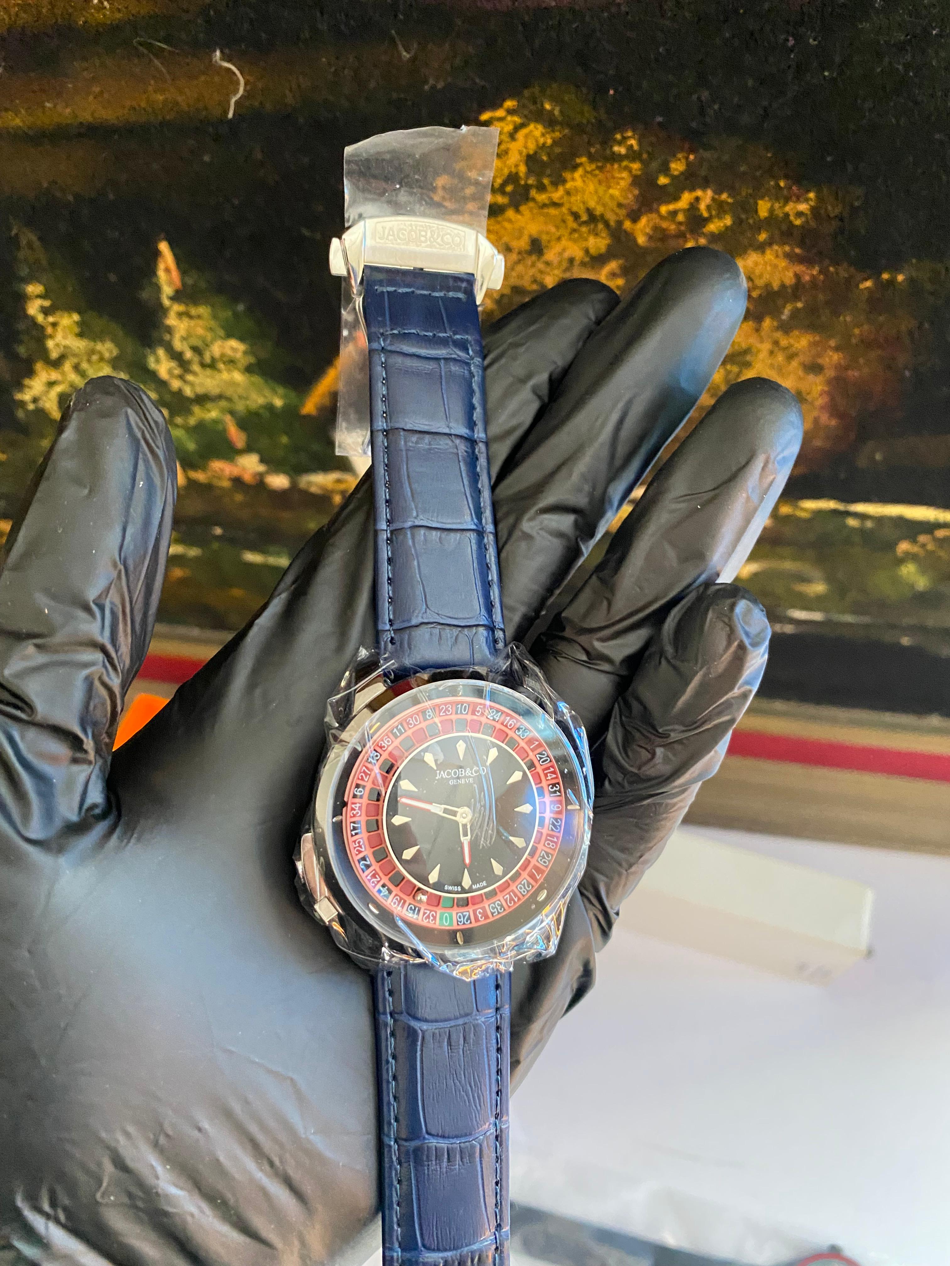 🕰 Jacob & Co Casino – Automatic Luxury Watch ( Master Replica )