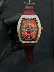 Franck muller Red| Red Leather Strap | Red Dial