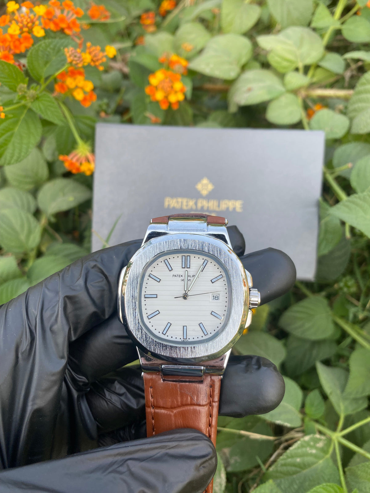 PATEK PHILIPPE GENÈVE LEATHER STRAP | Master Lock
