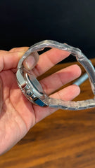 Submariner Smurf | Silver Chain | Blue Bezel | Blue Dial