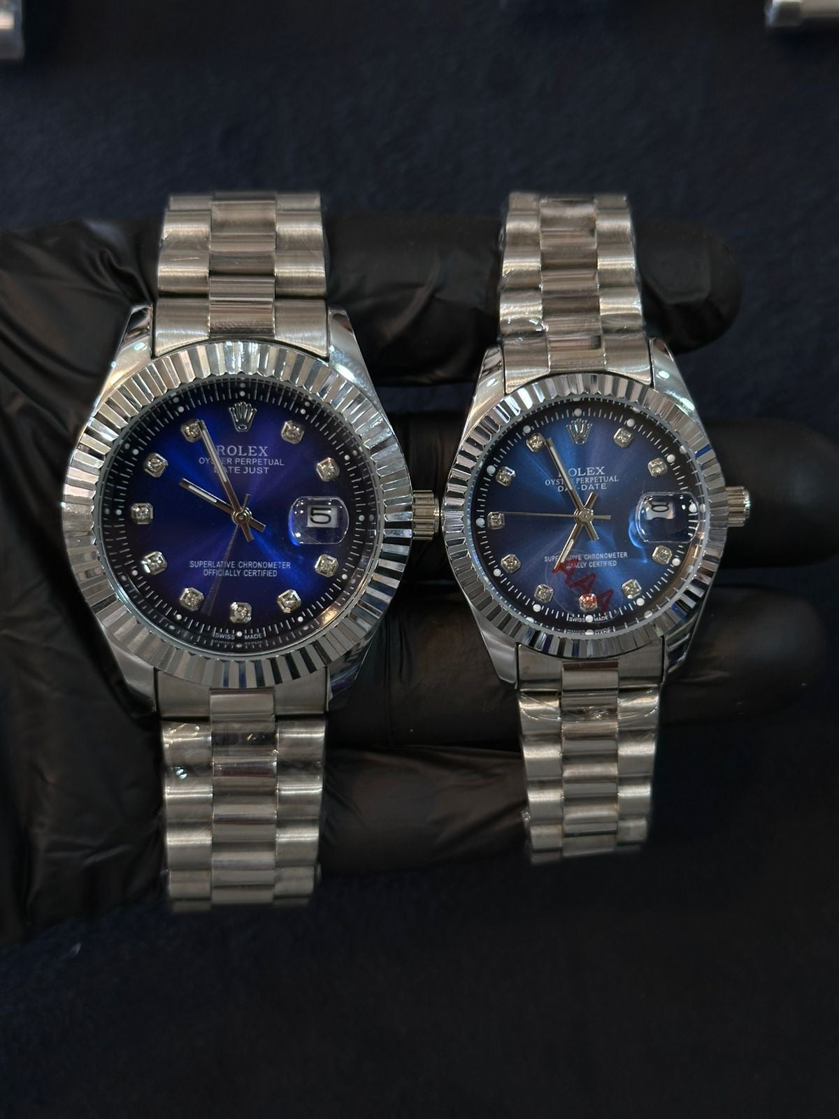 Exclusive Rolex Matching Couple Watches – Elegant Gift Set