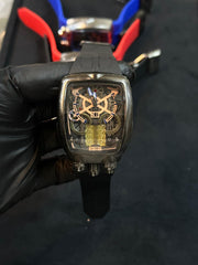 Jacob & Co. Bugatti | Metal case | Rubber Straps | Master Lock